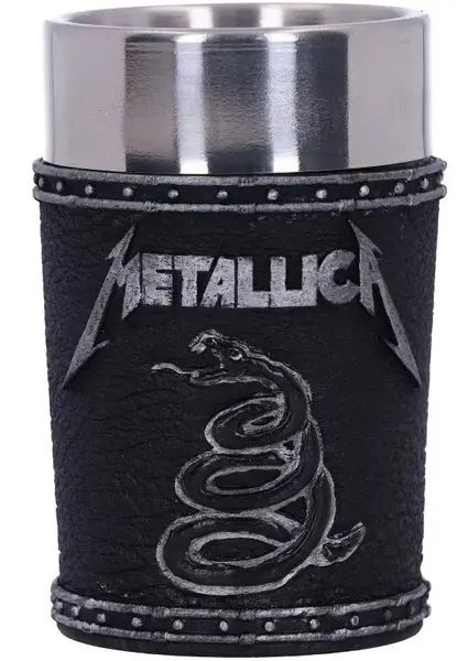 Pahar de shot Nemesis Now Music: Metallica - The Black Album