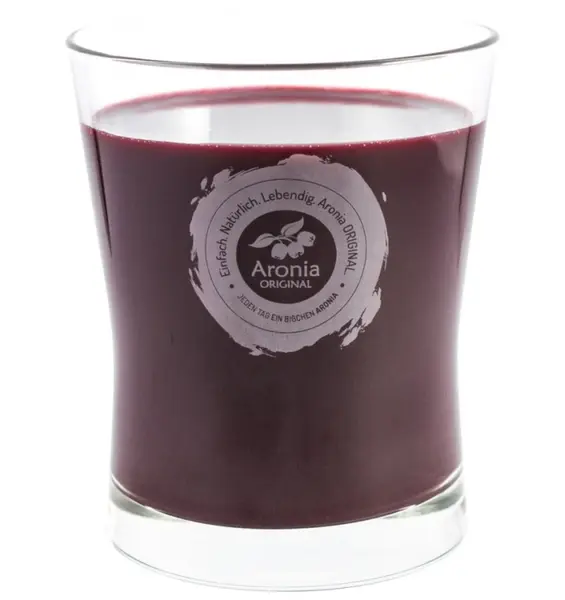 Pahar de sticla cu dozaj ARONIA ORIGINAL Aronia
