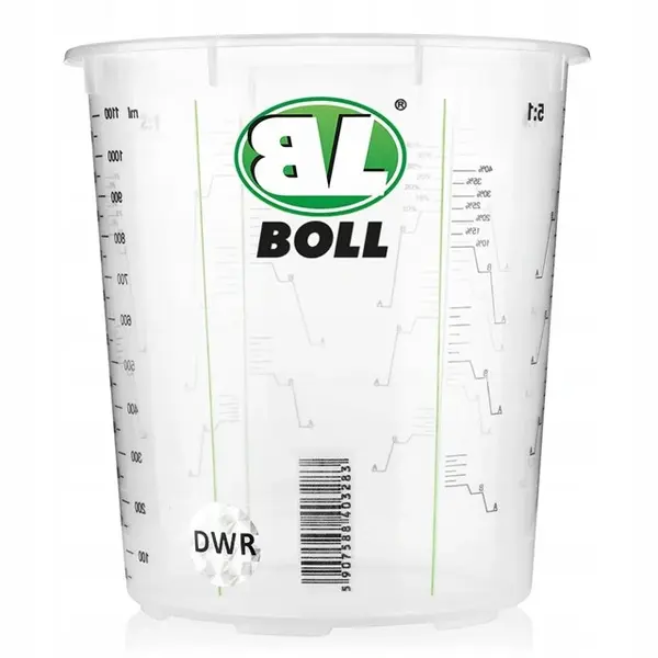 Pahar din plastic cu gradare BOLL 1,3L