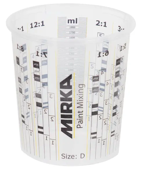 Pahar gradat mixare vopsea 1300ml MIRKA