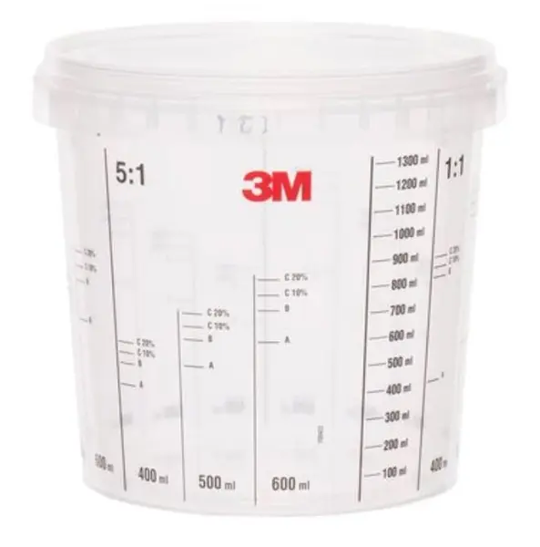 Pahar gradat pentru mixare vopsea 3M 1550ml