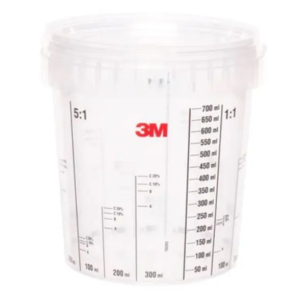 Pahar gradat pentru mixare vopsea 3M 870ml