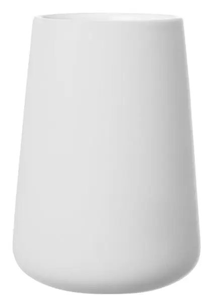 Pahar pentru periuțe de dinți Estia - Fjord, 8.5 х 8.5 х 12.5 cm, White