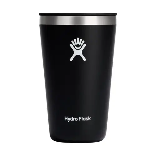 Pahar termos Hydro Flask All Around, inox, 470ml, (Negru)