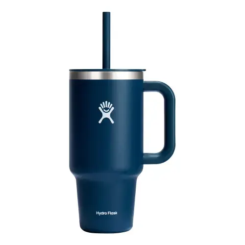 Pahar termos Hydro Flask Indigo All Around Travel, inox, 950ml