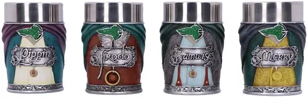 Pahare pentru shoturi Nemesis Now Movies: Lord of the Rings - Hobbits