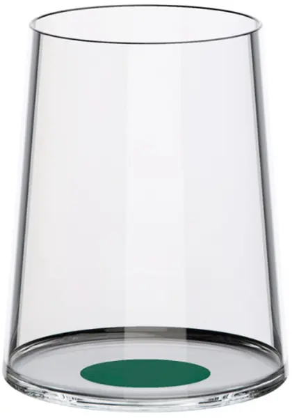 Pahare pentru vin alb Trebonn - SplitGlass, 2 bucăți , 280 ml, verde