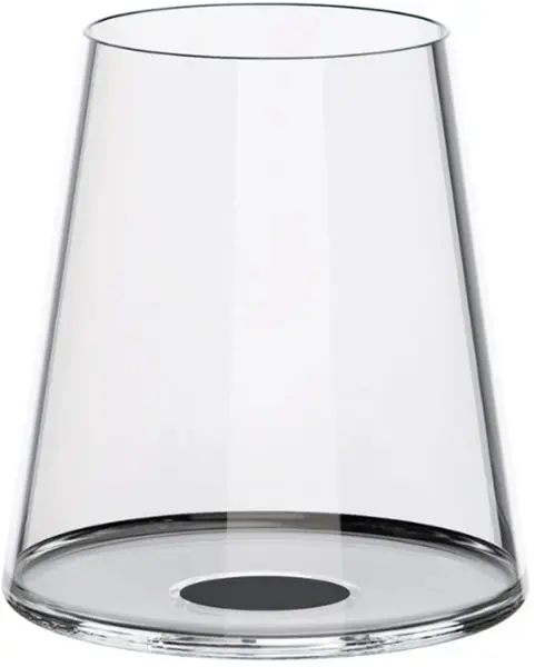 Pahare pentru vin roșu Trebonn - SplitGlass, 2 bucăți , 450 ml, negru