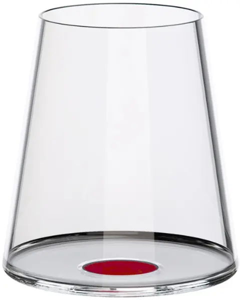 Pahare pentru vin roșu Trebonn - SplitGlass, 2 bucăți , 450 ml, roșii