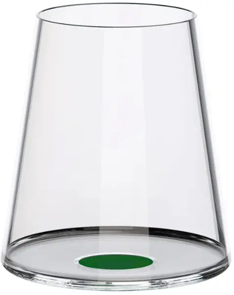 Pahare pentru vin roșu Trebonn - SplitGlass, 2 bucăți , 450 ml, verde