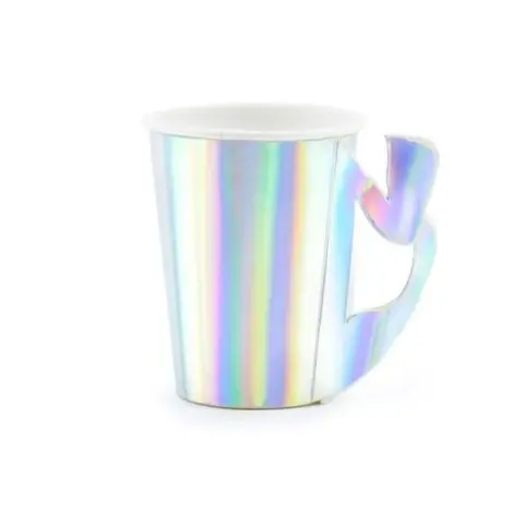 Pahare sirena iridescent 220 ml