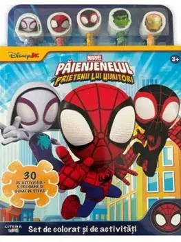 Paienjenelul si prietenii lui uimitori. Set de colorat si de activitati. Disney Marvel/***