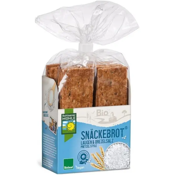 Paine Bio Crocanta cu Sare de Mare, 200 g, Bohlsener Muhle