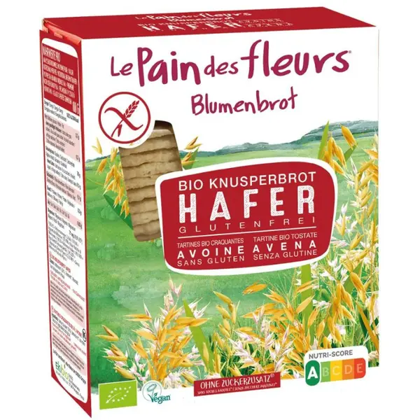 Paine crocanta cu ovaz fara gluten, eco - 150 g