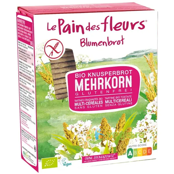 Paine Crocanta Multicereal fara Gluten Ecologica/Bio 150g