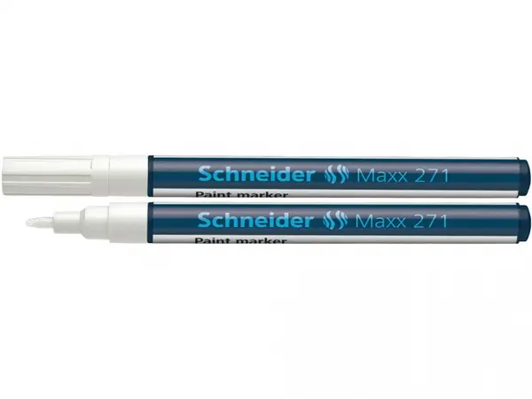 Paint Marker cu varf rotund,model Schneider Maxx 271,6 culori