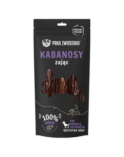PAKA ZWIERZAKA Gustare caini, cu iepure 3 buc