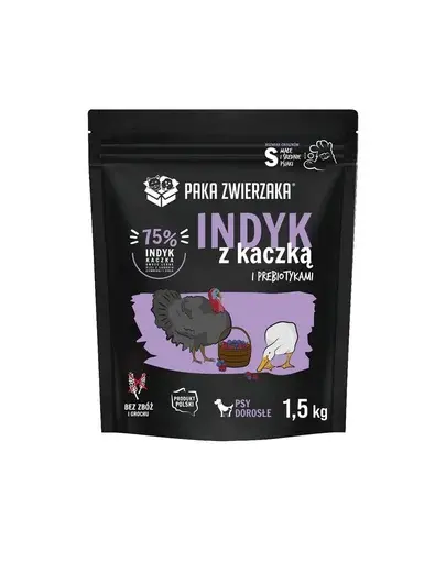 PAKA ZWIERZAKA Seventh Heaven Mini Hrana uscata pentru caini talie mica, cu curcan si rata 1,5 kg