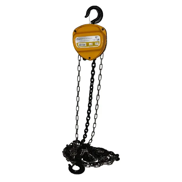 Palan macara manuala 0.5T/3m, lant 6mm Stager HS-C-
