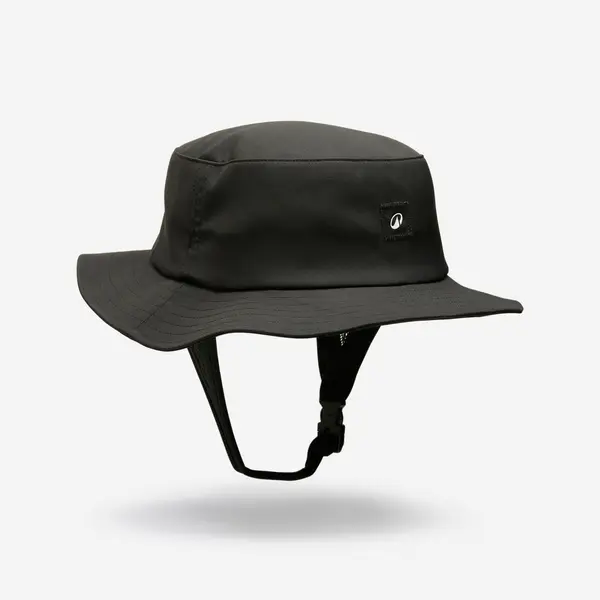 Pălărie bob surf, 500 Surfhat Negru