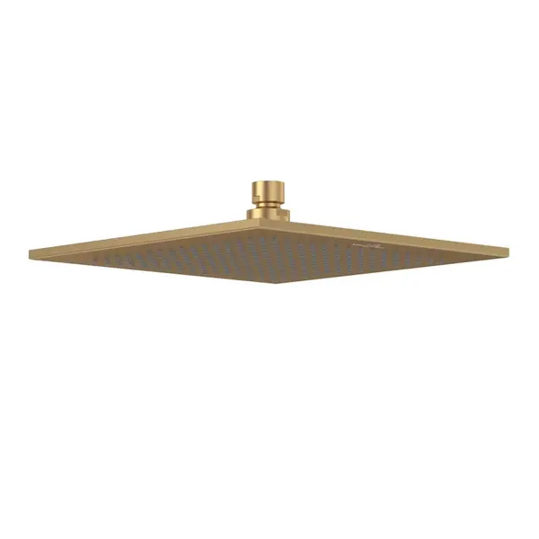 Palarie de dus 25 x 25 cm, patrata, auriu periat, VilleroyBoch Universal Showers