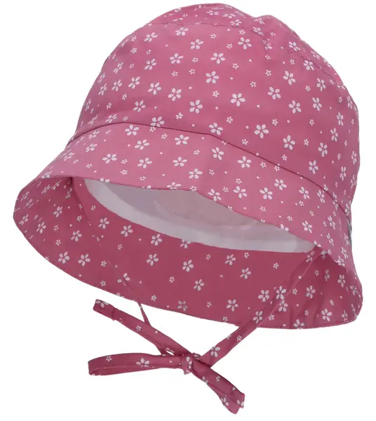 Palarie de vara cu protectie UV 50+ Sterntaler - Flori, 51 cm, 18-24 luni, roz