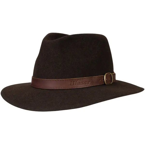 Palarie Travel Dark Brown Mottled Marime 58