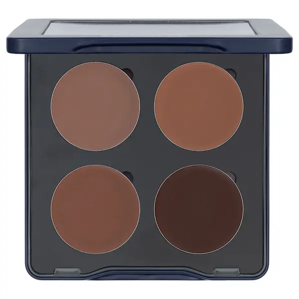 Paleta conturare si bronzing Kryolan Sculpt & Glow 4 culori Sculpt 12 g