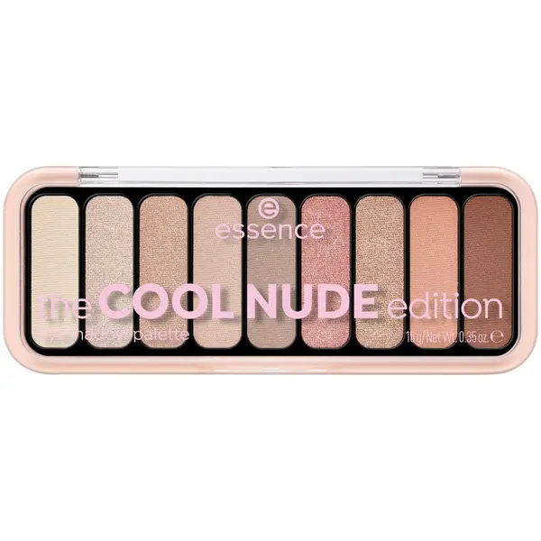 Paleta de farduri The Nude Edition 10 - Pretty In Nude, 10g, Essence