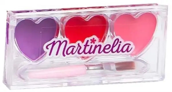 Paleta pentru copii cu luciu de buze Martinelia - Sortiment, 15 g
