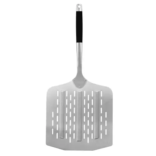 Paleta perforata pentru pizza Zokura Z1325, 66 x 30 cm, inox