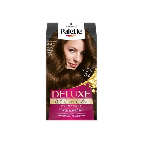 Palette Deluxe Oil-Care Vopsea de păr Volum 562 (7-77) Cupru adânc