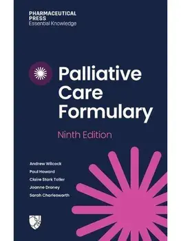 Palliative Care Formulary (PCF 9). 9 ed, Paperback/***