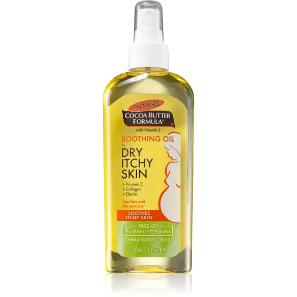 Palmer’s Cocoa Butter Formula Stretch Marks & Scars ulei de corp calmant pentru piele uscata, actionand impotriva senzatiei de mancarime 150 ml