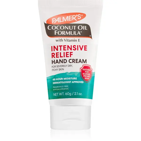 Palmer’s Coconut Oil Formula Intensive Relief crema de maini hidratanta pentru piele uscată, cu tendință la eczeme 60 g