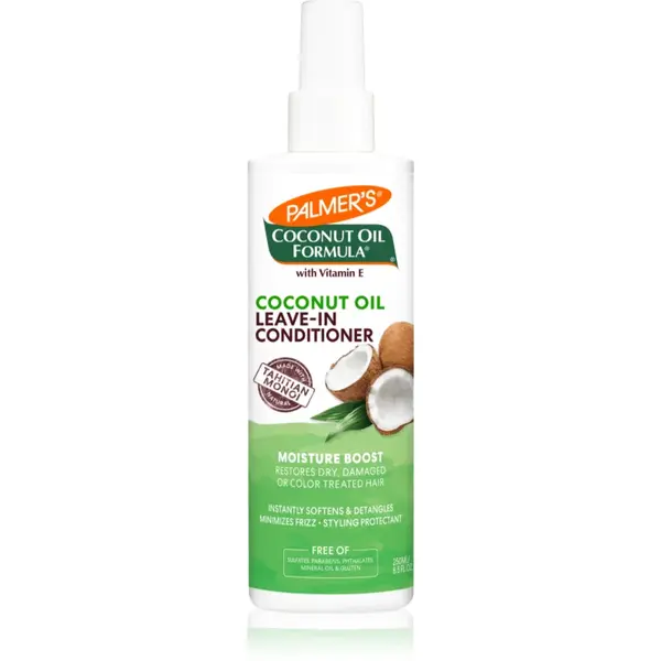 Palmer’s Coconut Oil Formula Moisture Boost conditioner Spray Leave-in pentru par uscat, deteriorat si tratat chimic 250 ml