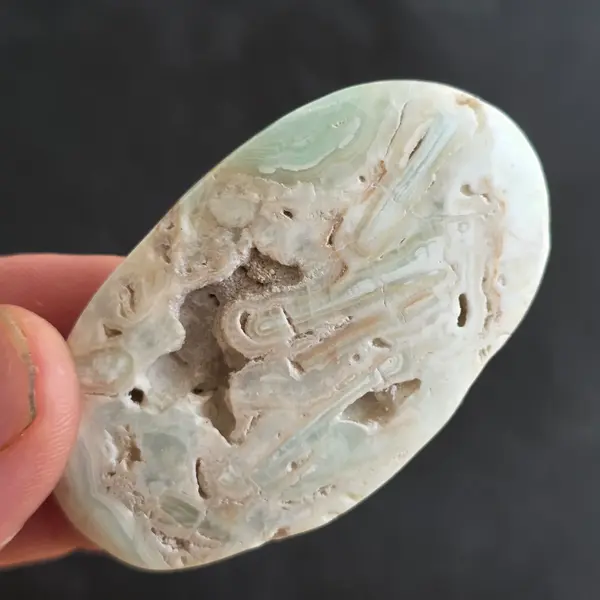 Palmstone aragonit albastru m1