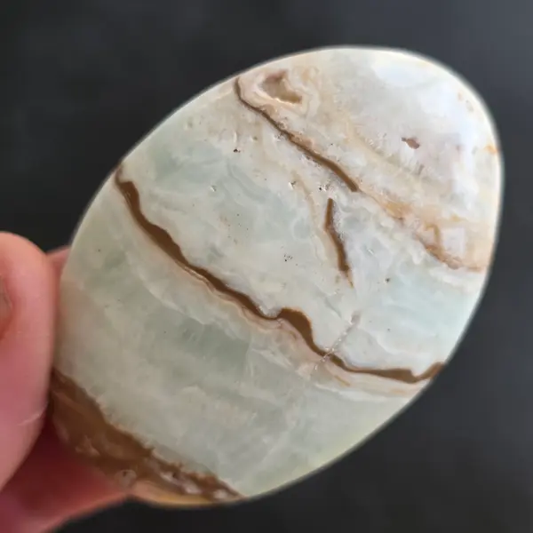 Palmstone aragonit albastru m2