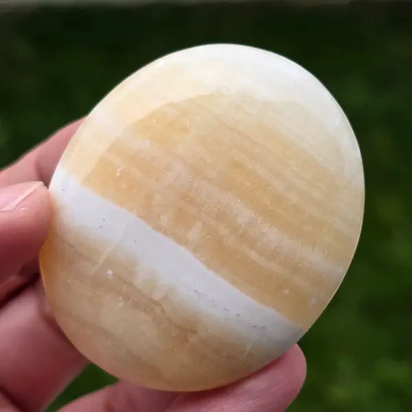 Palmstone calcit portocaliu zebra m1