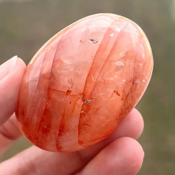 Palmstone cuart rosu hematoid Madagascar | Model 16