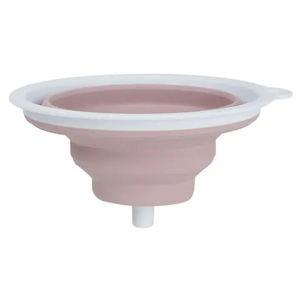 Palnie pliabila din plastic,roz,17 cm