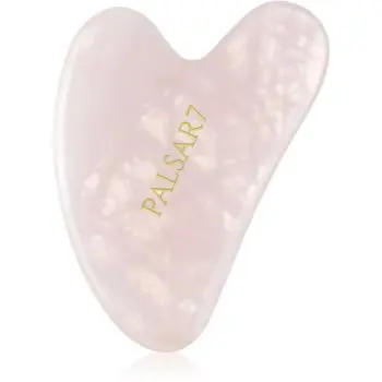 PALSAR7 Guasha Rose Quartz accesoriu de masaj Guasha, din cuarț roz