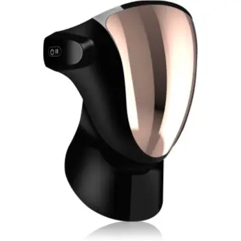 PALSAR7 Professional LED Mask Black Gold mască de înfrumusețare cu LED pentru față și gât