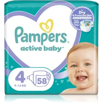 Pampers Active Baby Size 4 scutece de unică folosință
