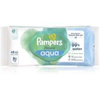 Pampers Harmonie Aqua Șervețele umede pentru copii
