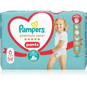 Pampers Premium Care Pants Size 6 scutece de unică folosință tip chiloțel