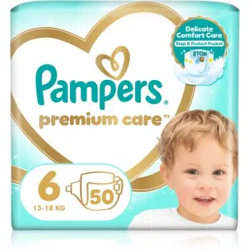 Pampers Premium Care Size 6 scutece de unică folosință