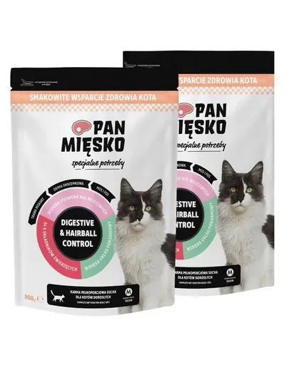 Pan Mięsko Hrană uscată pentru pisici cu nevoi speciale 2x3 kg