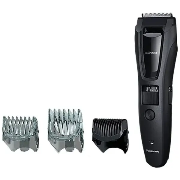 Panasonic Aparat de tuns Panasonic ER-GB61-K503 pentru barba si mustata, 1-20 mm, Lavabil, Negru