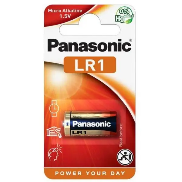 Panasonic Baterie Panasonic, 1.5V LR1